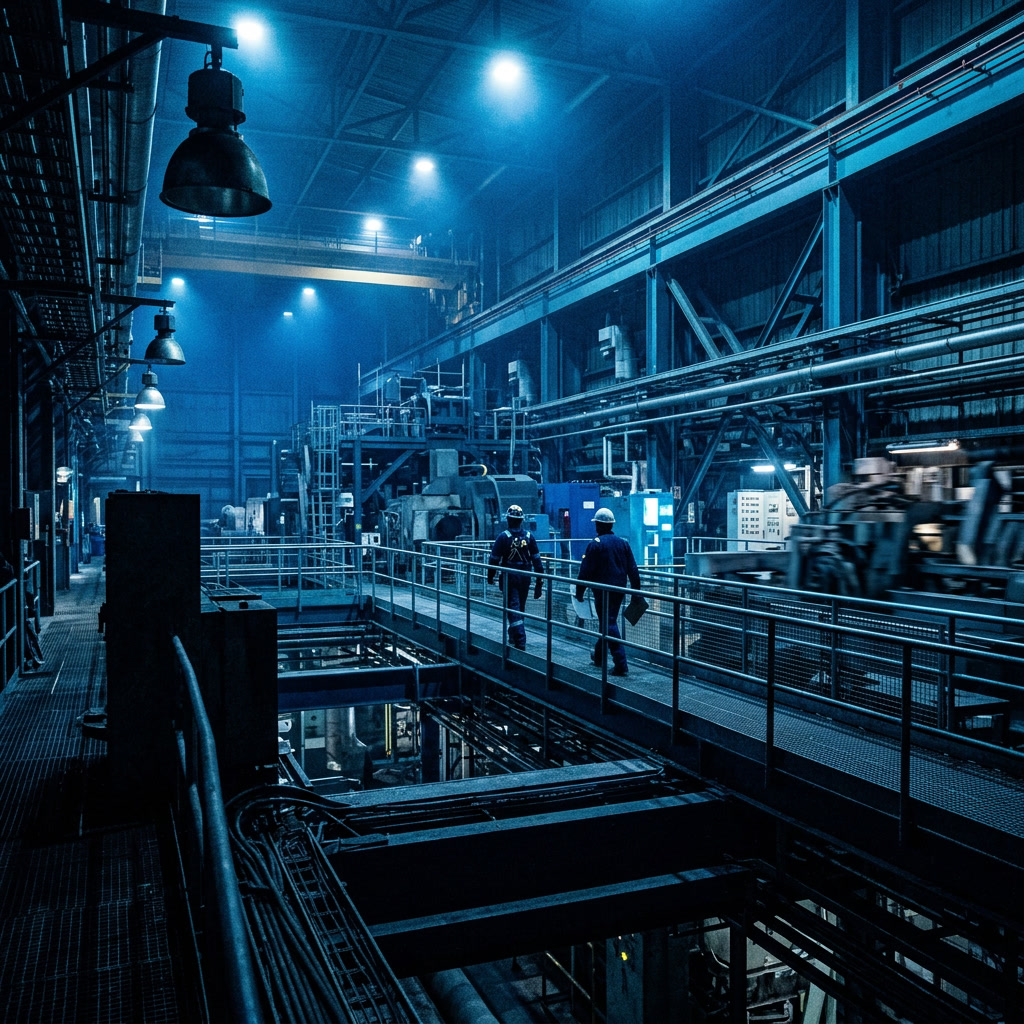 Aerospace propulsion test facility in operation